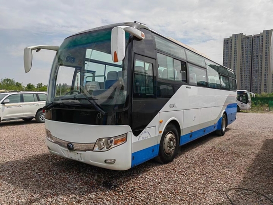 47seats χρησιμοποιημένη αημένη μηχανή οδήγηση Yutong Zk6107 λεωφορείων 180kw Yuchai επιβατών