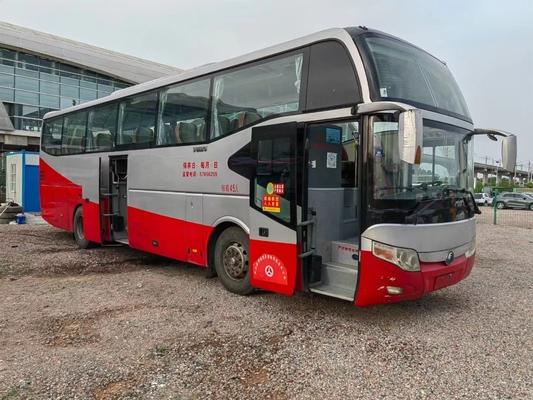 Αερόσακος 45 χρησιμοποιημένος Seater επιβατών λεωφορείων λεωφορείων Yutong ZK6127 αριστερός πορτών Drive διπλός
