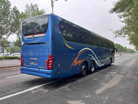 Διπλό λεωφορείο καταστρωμάτων που επισκέπτεται το οπίσθιο λεωφορείο 56 μηχανών Yutong ZK6148 οδηγός χεριών Leftt καθισμάτων
