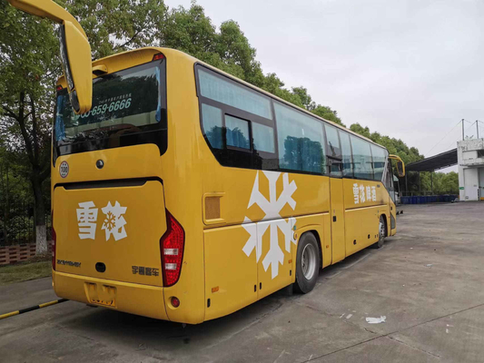 Το κάθισμα VIP πολυτέλειας χρησιμοποίησε τα λεωφορεία 46 λεωφορείων Yutong ZK6119 καθισμάτων διπλή πόρτα μηχανών Rhd οπίσθια