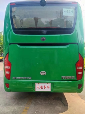 Επιβατών λεωφορείων οπίσθια μηχανή Yutong Zk6876 37seats Yuchai πολυτέλειας χρησιμοποιημένη λεωφορείο