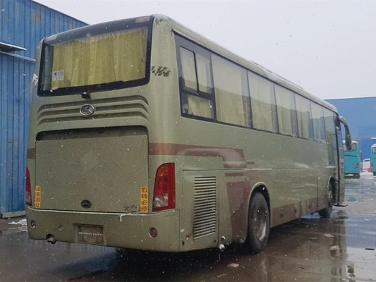 55seats χρησιμοποιημένη επιβάτης Kinglong μηχανή Yuchai μετάδοσης λεωφορείων 243kw XMQ6122 χειρωνακτική