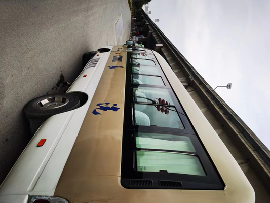 22seats χρυσή χρησιμοποιημένη δράκος ακτοφυλάκων μηχανή diesel Yuchai 90kw 2015-2017 λεωφορείων λεωφορείων μίνι