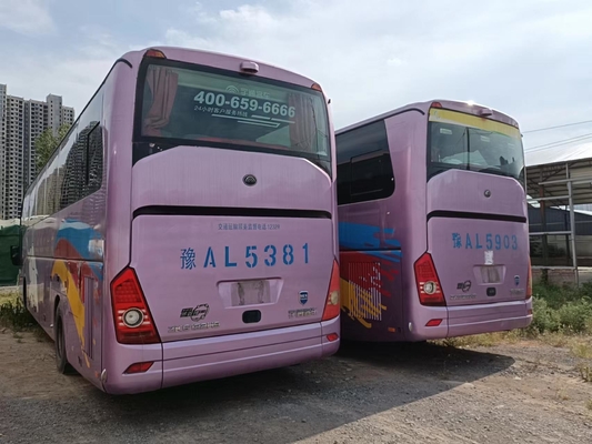 2014 έτος 53 χρησιμοποιημένο καθίσματα λεωφορείο χεριών Yutong ZK6122HQ δεύτερος λεωφορείων λεωφορείων σε καλή κατάσταση