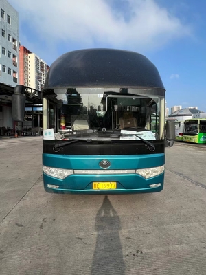 2016 έτος 53 χρησιμοποιημένο καθίσματα λεωφορείο λεωφορείων λεωφορείων ZK6122H9 Yutong με τη μηχανή WP10.336