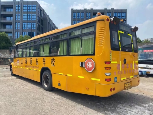Υψηλότερη χρησιμοποιημένη μηχανή 147kw 2+3layout 48seats λεωφορείων KLQ6116 Yuchai σχολικών λεωφορείων