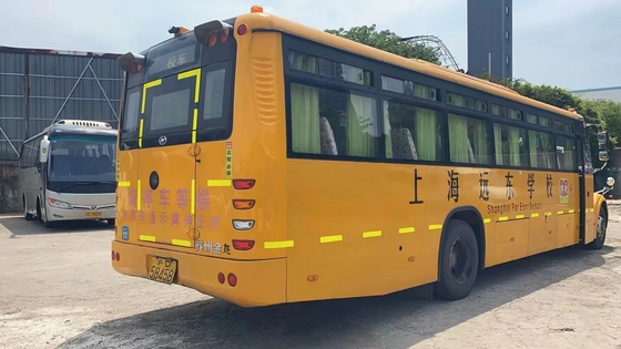 Υψηλότερη χρησιμοποιημένη μηχανή 147kw 2+3layout 48seats λεωφορείων KLQ6116 Yuchai σχολικών λεωφορείων