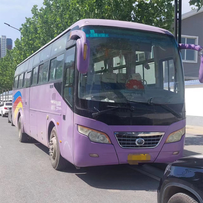 49 χρησιμοποιημένη καθίσματα λεωφορείων λεωφορείων αναστολή ανοίξεων πιάτων Yutong ZK6102D μηχανών Rhd μπροστινή