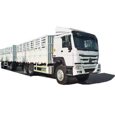 2 φορτηγών φορτίου φορτηγών ευρο- ΙΙ Howo ισχυρό φορτίου φορτηγό ρυμουλκών φρακτών φορτηγών 420hp διπλό