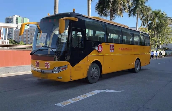 Χρησιμοποιημένα YUTONG μηχανή λεωφορεία Yuchai 49 καθίσματα με την κατανάλωση καυσίμων 24L/100km