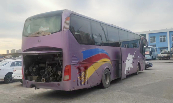 Αστικό λεωφορείο μηχανών της Cummins πορτών λεωφορείων 53seats δύο δημόσιου μέσου μεταφοράς λεωφορείων ZK6129 Yutong με την τουαλέτα