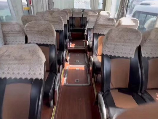 ZK6127 χρησιμοποιημένο Yutong λεωφορείων από δεύτερο χέρι λεωφορείο 016 τουριστών μηχανών λεωφορείων 53seats οπίσθιο