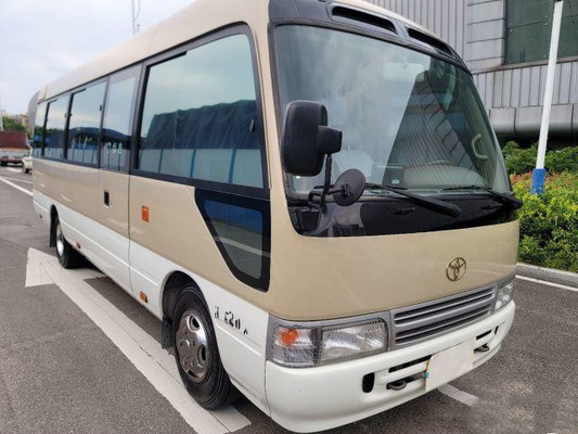 29seats ο χρησιμοποιημένος ακτοφύλακας Bus Mini Van Coach Bus της Toyota χρησιμοποίησε τη μηχανή βενζίνης 2TR
