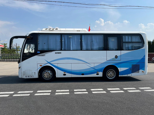 Χρησιμοποιημένη XMQ6802 δεύτερος Kinglong ηλεκτρική 48seater Yuchai λεωφορείων λεωφορείο πολυτέλεια δύναμης χεριών