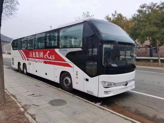 Μεταχειρισμένο επιβατικό λεωφορείο 56 θέσεων Yutong Double Rear Axle ZK6148 2020year Luxury Coach