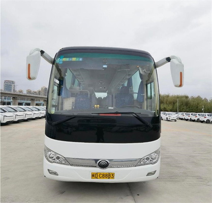 Χρησιμοποιημένη μηχανή 47 λεωφορείων ZK6107H1Y Yuchai Yutong από δεύτερο χέρι καθίσματα