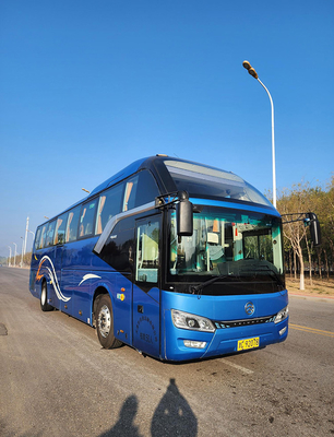 54 χρησιμοποιημένο λεωφορείο ταξιδιού καθισμάτων το Kinglong μεταφέρει την πολυτέλεια 132KW καλής συνθήκης από δεύτερο χέρι