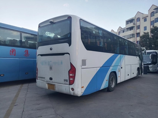 Πούλμαν Μεταχειρισμένο αριστερό τιμόνι ZK6119 48 θέσεων Weichai Engine Bus Yutong Μάρκα