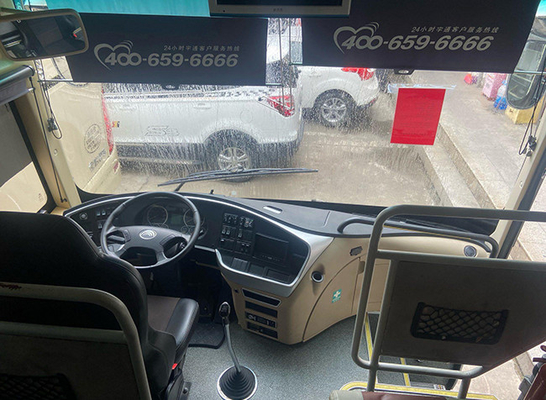 Χρησιμοποιημένο λεωφορείο 50 επιβατών Yutong diesel πολυτέλεια καθίσματα με τη καλή συνθήκη Yuchai