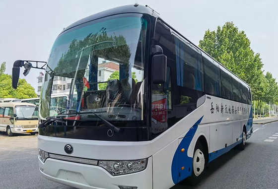 Χρησιμοποιημένη πολυτέλεια 53 λεωφορείων Yutong από δεύτερο χέρι μηχανή diesel καθισμάτων