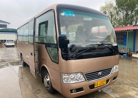 Διακινούμενος επιβάτης πόλεων λεωφορείων Yutong από δεύτερο χέρι μίνι χρησιμοποιημένος που προσαρμόζεται