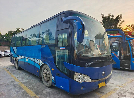Ο χρησιμοποιημένος Yutong 39 καθισμάτων Lhd επιβάτης Rhd μεταφέρει την υψηλή αποδοτικότητα από δεύτερο χέρι