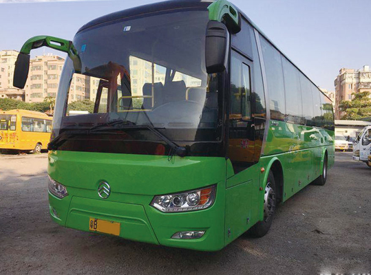 Χρησιμοποιημένος κάτοχος διαρκούς εισιτήριου 54 από δεύτερο χέρι Kinglong λεωφορείων λεωφορείων επιβατών Lhd Rhd πόλη καθίσματα 218 KW