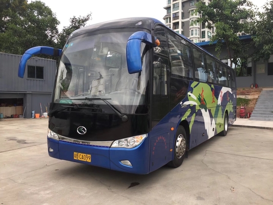Χρησιμοποιημένο λεωφορείο Rhd Lhd επιβατών Yutong κατόχων διαρκούς εισιτήριου Kinglong 51 καθίσματα στο Κονγκό