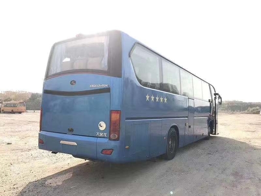 Χρησιμοποιημένος κάτοχος διαρκούς εισιτήριου 51 καθίσματα 233kw από δεύτερο χέρι μεταφορών λεωφορείων Yutong Kinglong επιβάτης