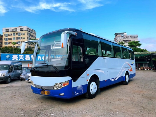 Χρησιμοποιημένα λεωφορεία 49 Yutong από δεύτερο χέρι κάτοχος διαρκούς εισιτήριου μεταφορά μηχανών diesel Rhd Lhd καθισμάτων