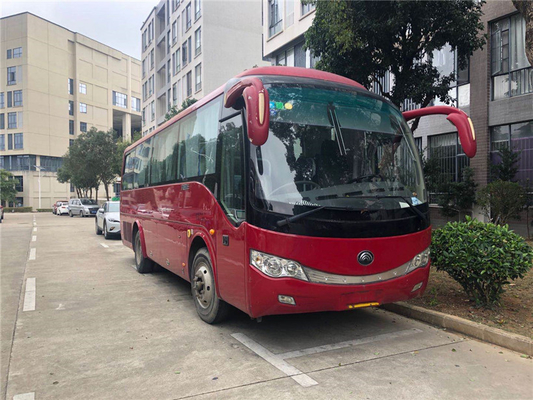 Ευρώ 3 χρησιμοποιημένη επιβάτης εκπομπή Rhd Lhd λεωφορείων από δεύτερο χέρι λεωφορείων Yutong 39 καθίσματα