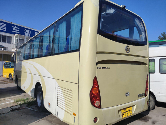 Το λεωφορείο Kinglong από δεύτερο χέρι 47 καθισμάτων χρησιμοποίησε τον κάτοχο διαρκούς εισιτήριου 170kw επιβατών πόλεων λεωφορείων