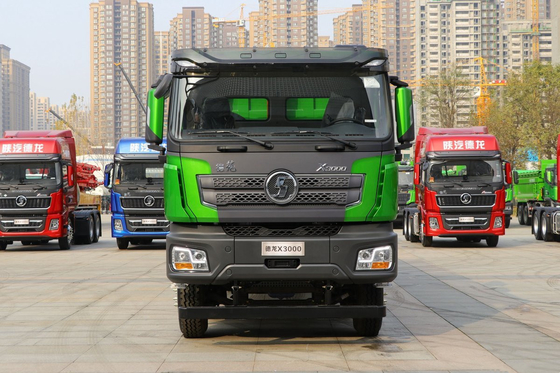 χρησιμοποιημένη καλή απόδοση ροδών Shacman X3000 12 φορτηγών απορρίψεων diesel 8x4 460Hp