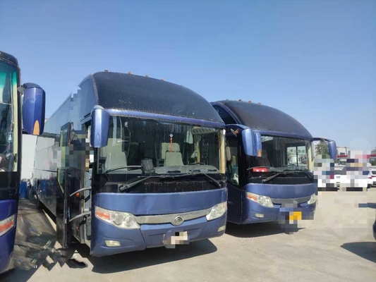 Χρησιμοποιημένο λεωφορείο ταξιδιού καθισμάτων Yutong ZK6127 55 δημόσιου μέσου μεταφοράς λεωφορείων επιβατών