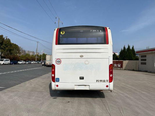 Λεωφορείο 47 από δεύτερο χέρι ευρο- λεωφορείο μηχανών diesel 3 Rhd Lhd λεωφορείων λεωφορείων Kinglong καθισμάτων για την πώληση