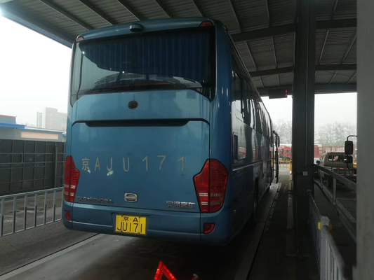Λεωφορείο Rhd Lhd 55 λεωφορείων πολυτέλειας χρησιμοποιημένο λεωφορείο καρδιών της πόλης Yutong από δεύτερο χέρι καθισμάτων λεωφορείο για την πώληση