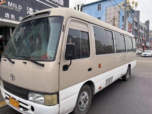 Της Toyota χρησιμοποιημένος ακτοφύλακας ιαπωνικός αρχικός Drive λεωφορείων 29seats 1hz αριστερός