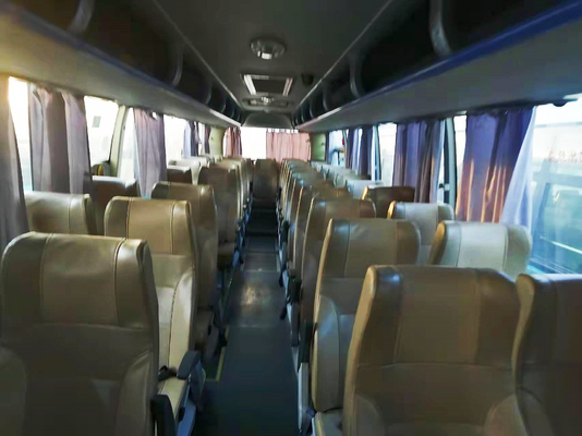 Χρησιμοποιημένο λεωφορείο 49 επιβάτης Seaters πρότυπο ZK6110 λεωφορείων επιβατών Youtong με τη μηχανή Yuchai