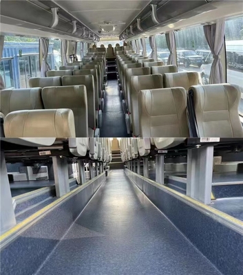 Λεωφορείο 2017 χέρι Buss ταξιδιού πολυτέλειας λεωφορείων Zk6125HQ δεύτερος έτους 55seat Yutong για την πώληση