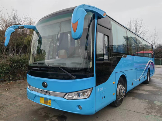 Χρησιμοποιημένο Lhd λεωφορείο Limousine αερολιμένων από δεύτερο χέρι λεωφορείων Yutong με το εναλλασσόμενο ρεύμα για την αναστολή της Αφρικής