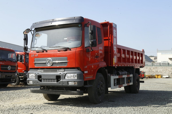 2$α καλή συνθήκη φορτηγών απορρίψεων χεριών 8 - 10 Dongfeng ελαφριών τόνοι φορτηγών 160hp εμπορικών σημάτων 4x2