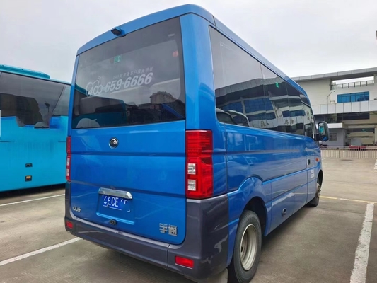 Χρησιμοποιημένο μικρό λεωφορείο 9 Seater χρησιμοποιημένο CL6 μίνι λεωφορείο Yutong diesel 2020 έτους με το κάθισμα πολυτέλειας