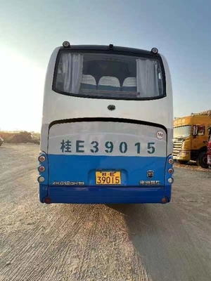 Χρησιμοποιημένο λεωφορείο 2014 χρησιμοποιημένο λεωφορείο 55 πολυτέλειας επιβατών Yutong έτους Zk6120 οδήγηση λεωφορείων LHD Seater