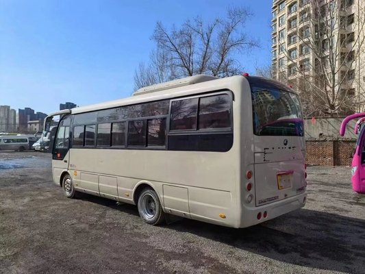 Χρησιμοποιημένα επιβατών παράθυρα λεωφορείων Yutong από δεύτερο χέρι έτους μηχανών 2017 Yuchai λεωφορείων μπροστινά γλιστρώντας 27 καθίσματα