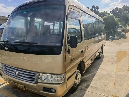 Χρησιμοποιημένη εμπορική μπροστινή μηχανή 28 καθισμάτων Ecternal ταλαντεμένος λεωφορείο XML6729 λεωφορείων δράκων πορτών χρυσό