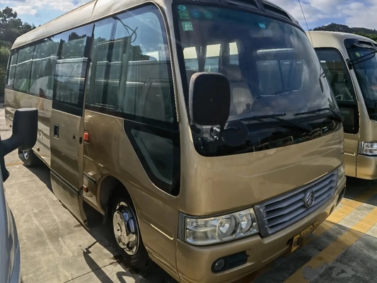 Χρησιμοποιημένη εμπορική μπροστινή μηχανή 28 καθισμάτων Ecternal ταλαντεμένος λεωφορείο XML6729 λεωφορείων δράκων πορτών χρυσό