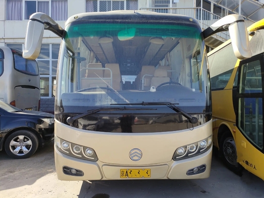 2$ο λεωφορείο 37 ενιαίο ΕΥΡΩ IV χειρωνακτικό χρησιμοποιημένο μετάδοση χρυσό λεωφορείο XML6857 χεριών κλιματιστικών μηχανημάτων πορτών καθισμάτων δράκων