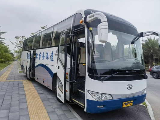 2$ες διπλές πόρτες 47 μηχανή 6 κύλινδροι χρησιμοποιημένο LHD/RHD Kinglong XMQ6117 έτους λεωφορείων 2016 χεριών Yuchai καθισμάτων