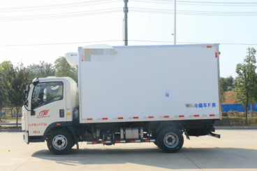 Τα χρησιμοποιημένα φορτηγά φορτίου που φορτώνουν την ικανότητα 10m ³ κατέψυξαν το αριστερό εμπορικό σήμα Dirve HOWO τρόπου Drive φορτηγών 4×2