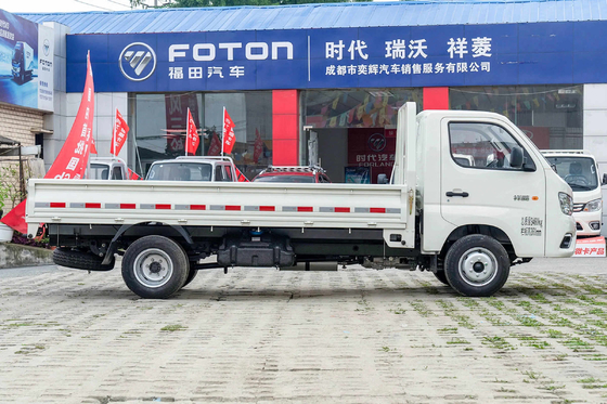 Χρησιμοποιούμενα φορτηγά μικρού μεγέθους Foton ελαφρύ φορτηγό μονό καμπίνα διπλά πίσω ελαστικά κινητήρας πετρελαίου